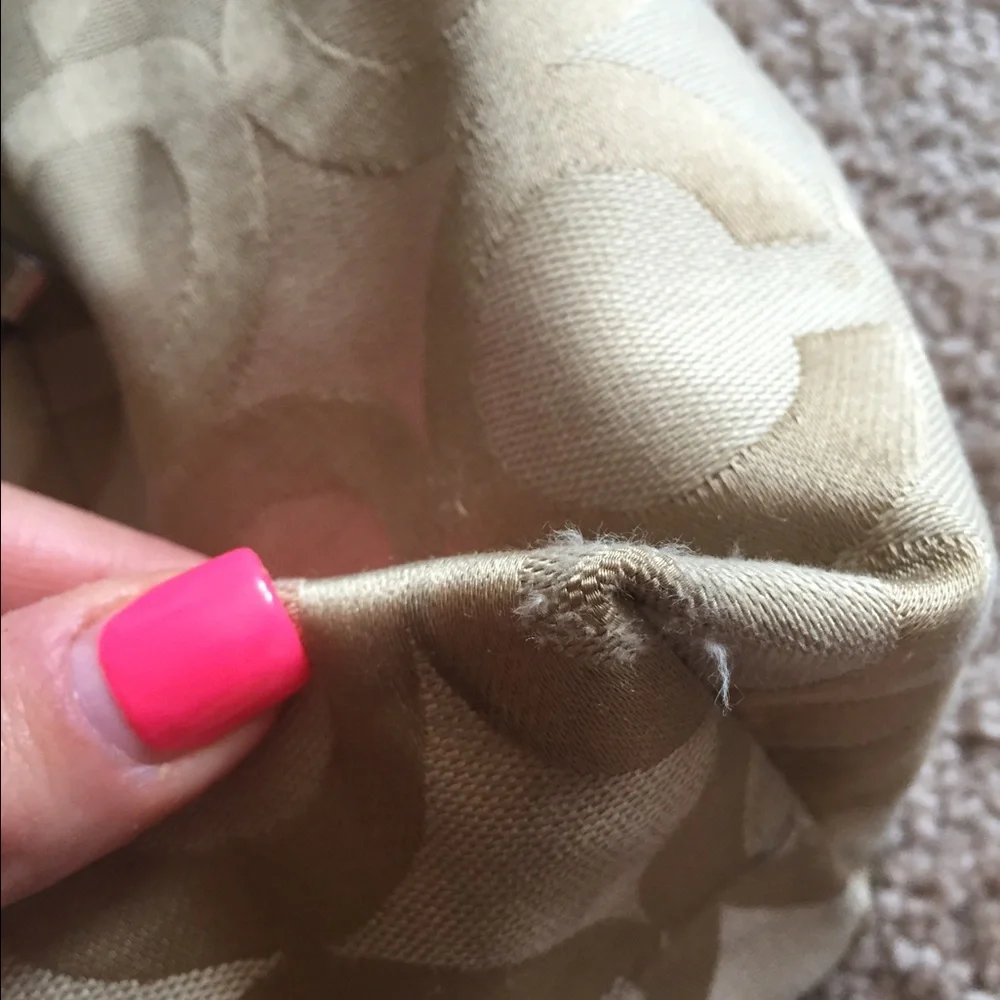 Coach Bag (authentic) *rare* GOLD color